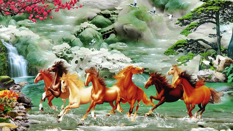 Tranh mã đáo thành công hợp tuổi nào?