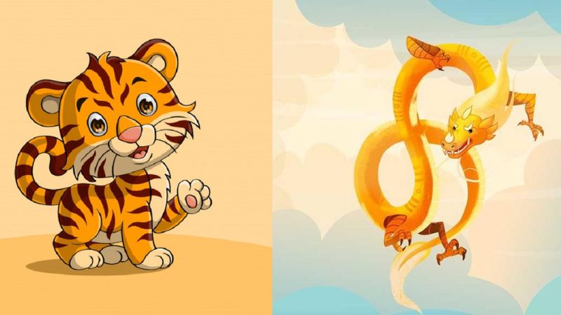 Tranh mã đáo thành công hợp nhất với tuổi Dần và Thìn