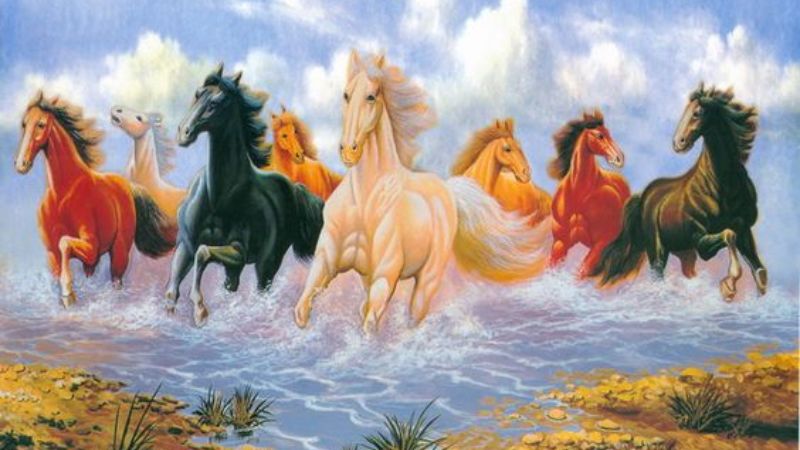 Tranh mã đáo thành công treo thế nào cho đúng?