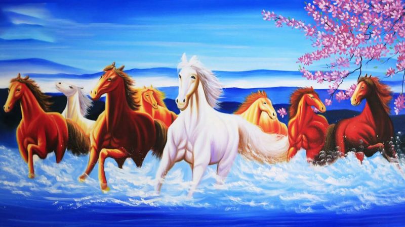 Một số lưu ý khi treo tranh mã đáo thành công