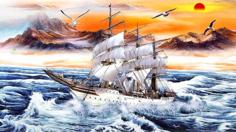 Tranh thuận buồm xuôi gió hợp tuổi nào?