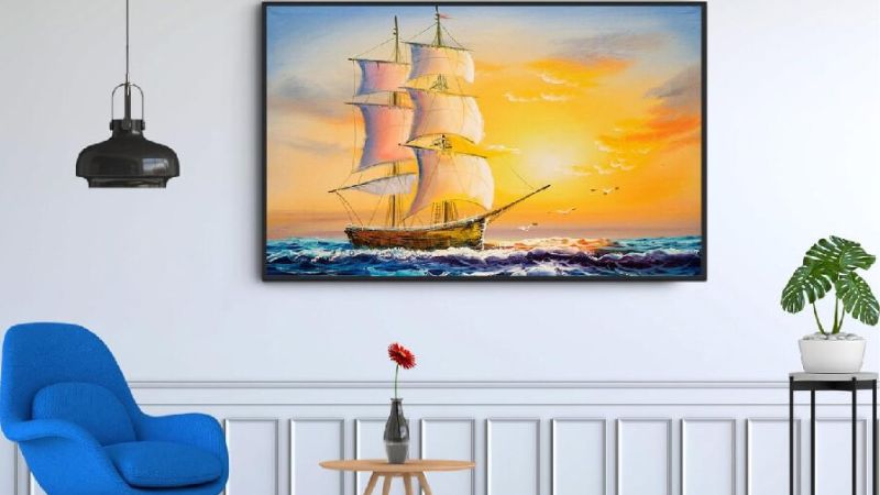 Cách treo bức tranh thuận buồm xuôi gió đón tài lộc