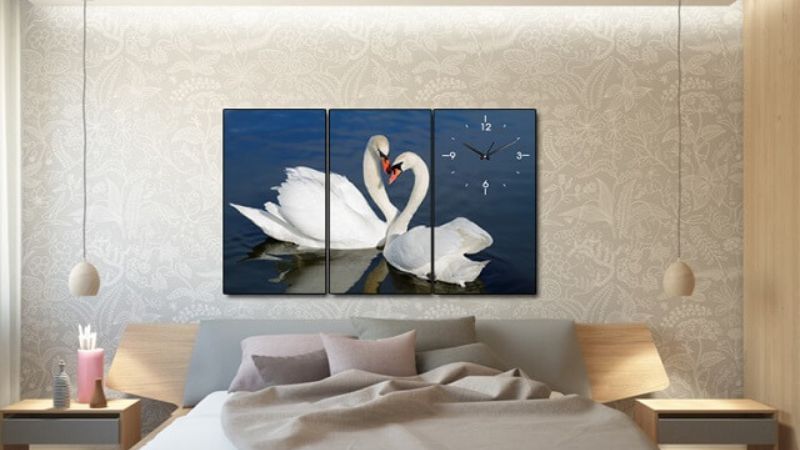 Tranh có màu xanh dương không tốt cho người mệnh Hỏa