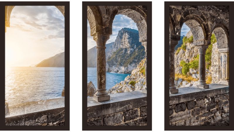 Tranh treo phòng ngủ có hình ảnh ánh sáng rất tốt cho mệnh Hỏa