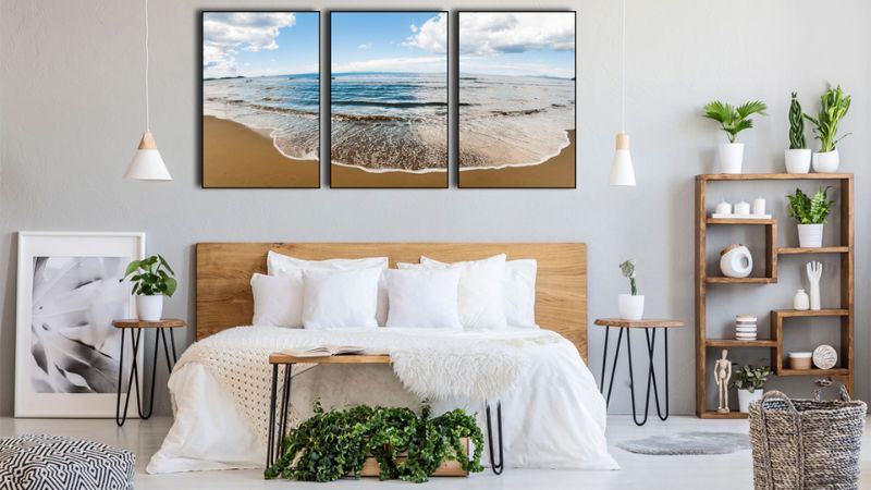 Cách chọn tranh treo phòng ngủ mệnh Thổ