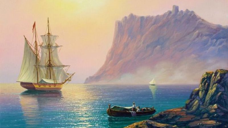 Ý nghĩa của tranh thuận buồm xuôi gió