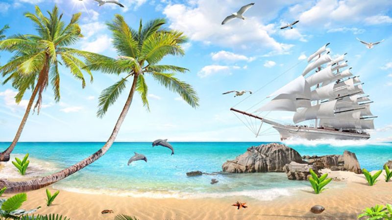 Ý nghĩa tranh thuận buồm xuôi gió