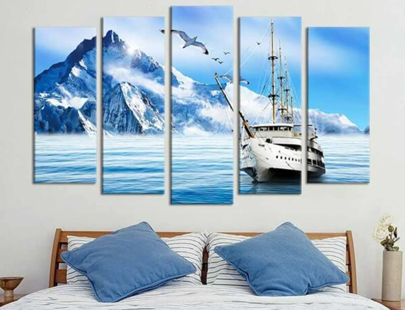 Chọn mua tranh treo phòng ngủ hợp mệnh Mộc uy tín tại iTranh